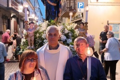 I Priori Simonetta e Pietro Barbero con don Beppe